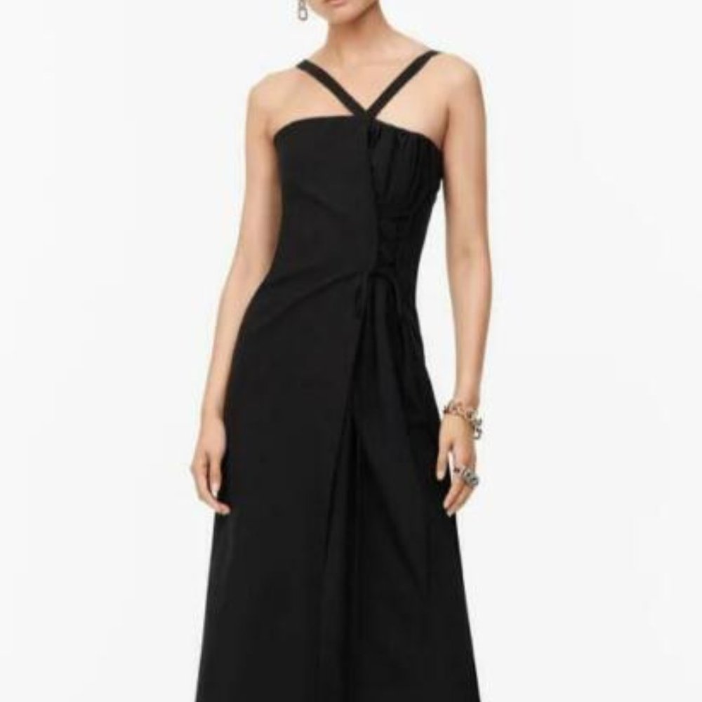 ZARA LIMITED EDITION BNWT. BLACK CAMISOLE DRESS XS